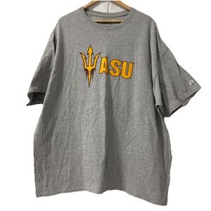 Arizona State‎ Sun Devils T-Shirt Men's 3XL Gray Graphic Tee NCAA College Logo